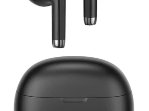 USAMS earphones με θήκη φόρτισης US-YO17, True Wireless, Φ13mm, μαύρα
