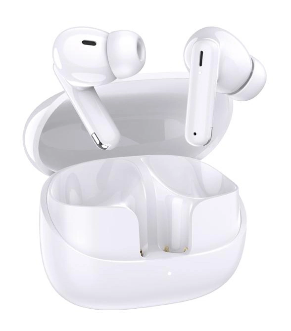 KAKUSIGA earphones με θήκη φόρτισης KSC-1116, True Wireless, 13mm, 40/320mAh, λευκά