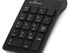 POWERTECH ασύρματο αριθμητικό πληκτρολόγιο PT-939, 2.4GHz, μαύρο