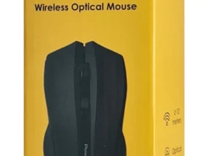 POWERTECH ασύρματο ποντίκι PT-1166, USB δέκτης, 1600DPI, μαύρο