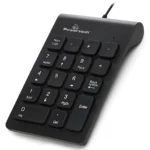 POWERTECH ενσύρματο αριθμητικό πληκτρολόγιο PT-938, USB, μαύρο