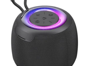 USAMS φορητό ηχείο US-YX014, 10W, Bluetooth, 1200mAh, μαύρο