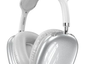 KAKUSIGA headphones KSC-1466, ασύρματα & ενσύρματα, micro SD, 40mm, 400mAh, ασημί