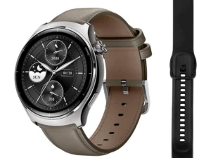 MIBRO smartwatch Lite 3 Pro με 2x λουράκια, heart rate, 1.32" AMOLED, GPS, 5 ATM, γκρι/καφέ