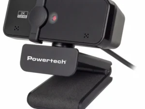 POWERTECH web camera PT-1291, 5MP, 2K Quad HD, αυτόματη εστίαση, 1.5m, μαύρη
