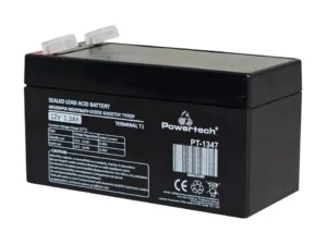 POWERTECH μπαταρία μολύβδου PT-1347, 12V 1.3Ah, T1