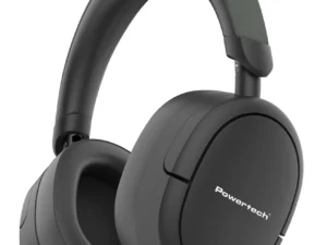 POWERTECH headphones PT-1462, ενσύρματα & ασύρματα, ANC & ENC, 40mm, 300mAh, μαύρα