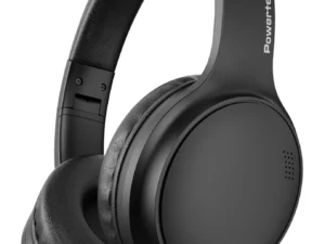 POWERTECH headphones PT-1463, ενσύρματα & ασύρματα, ANC, 40mm, 500mAh, μαύρα