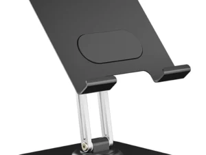 POWERTECH επιτραπέζια βάση για tablet PT-1494, περιστρεφόμενη, foldable, μαύρη