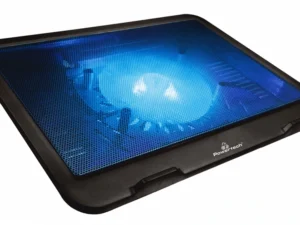POWERTECH μεταλλική βάση laptop PT-1160, έως 18", foldable, ασημί