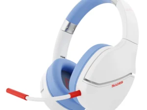 SADES gaming headset SPOWER, 3.5mm σύνδεση, 40mm, multi-platform, λευκό